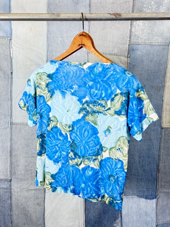 1960s Boatneck Nylon Jersey Top