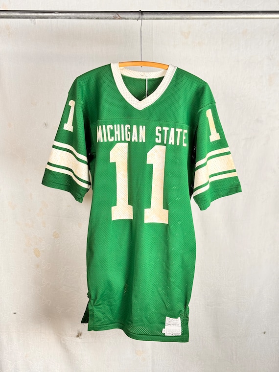Vintage 1970s Michigan State Football Jersey