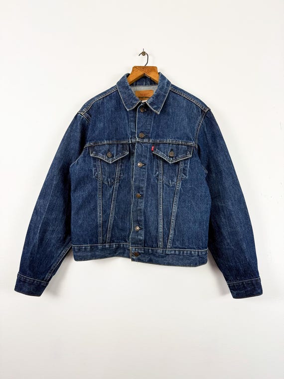 Vintage 1970s Levi’s Type 3 Trucker Jacket 505 0217 USA | 42 large