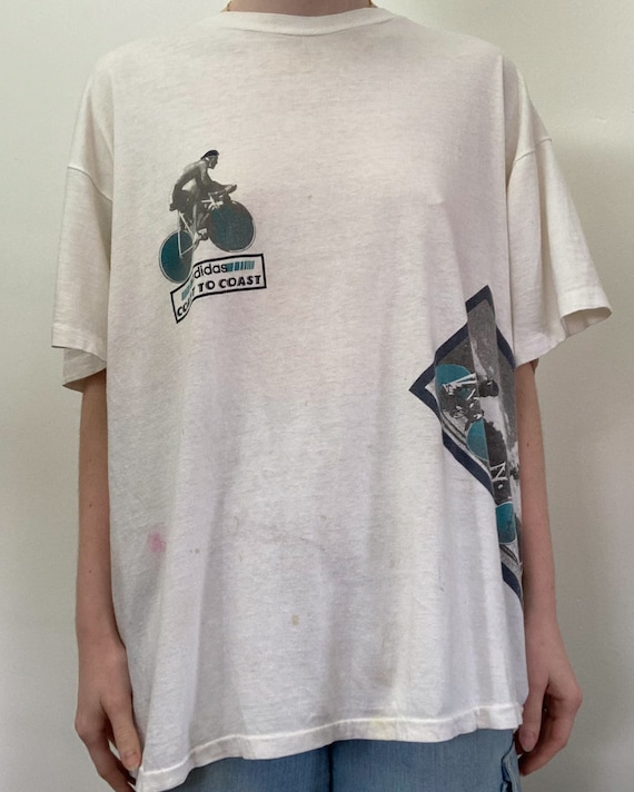 Vintage adidas graphic t-shirt - Gem