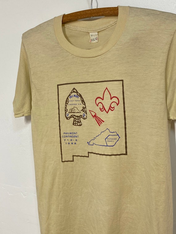1980s Boy Scouts Graphic T Shirt