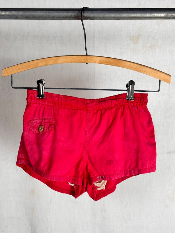 Vintage 1950s Childrens Hawaiian Swim Shorts