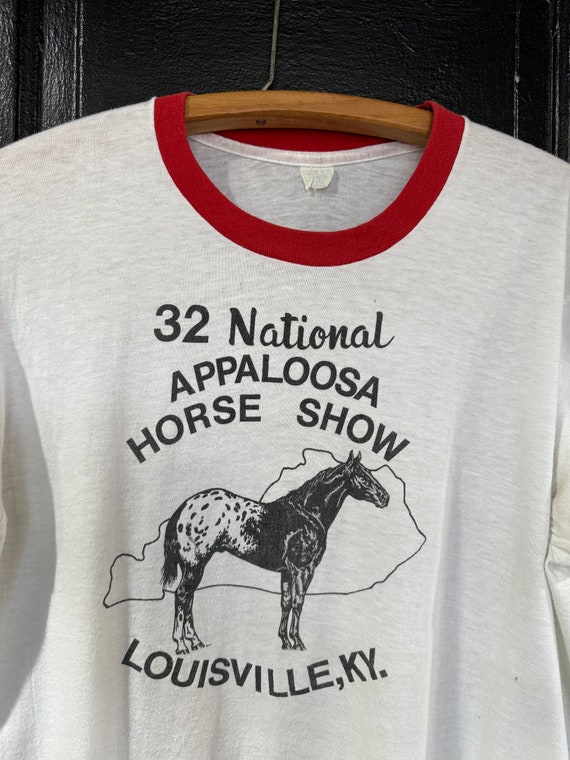 Vintage 1970s Louisville Horse Show Graphic Ringe… - image 5