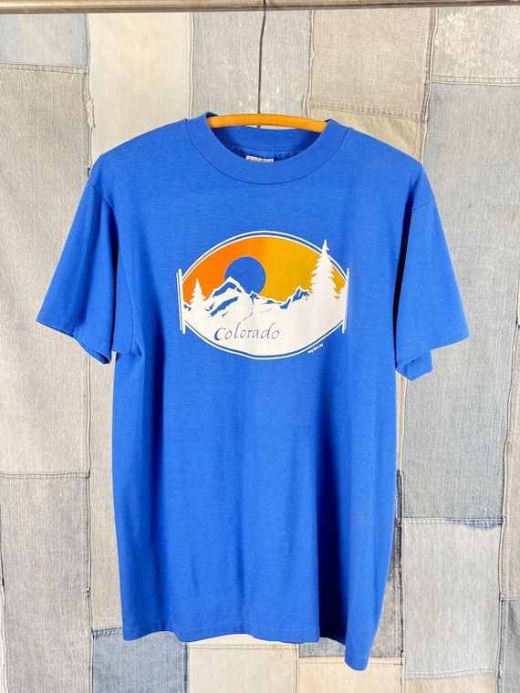 Vintage 1980s Colorado Graphic T Shirt