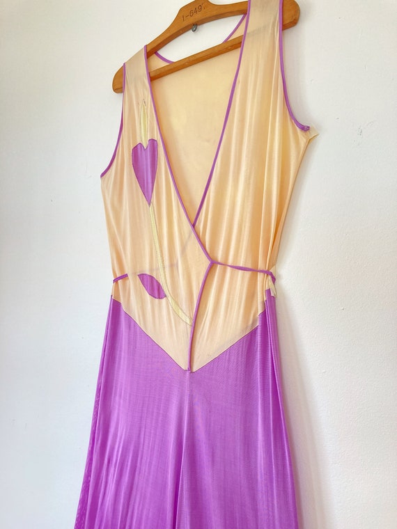 Antique Beach Pajamas | 30s 40s Rayon Loungewear … - image 5