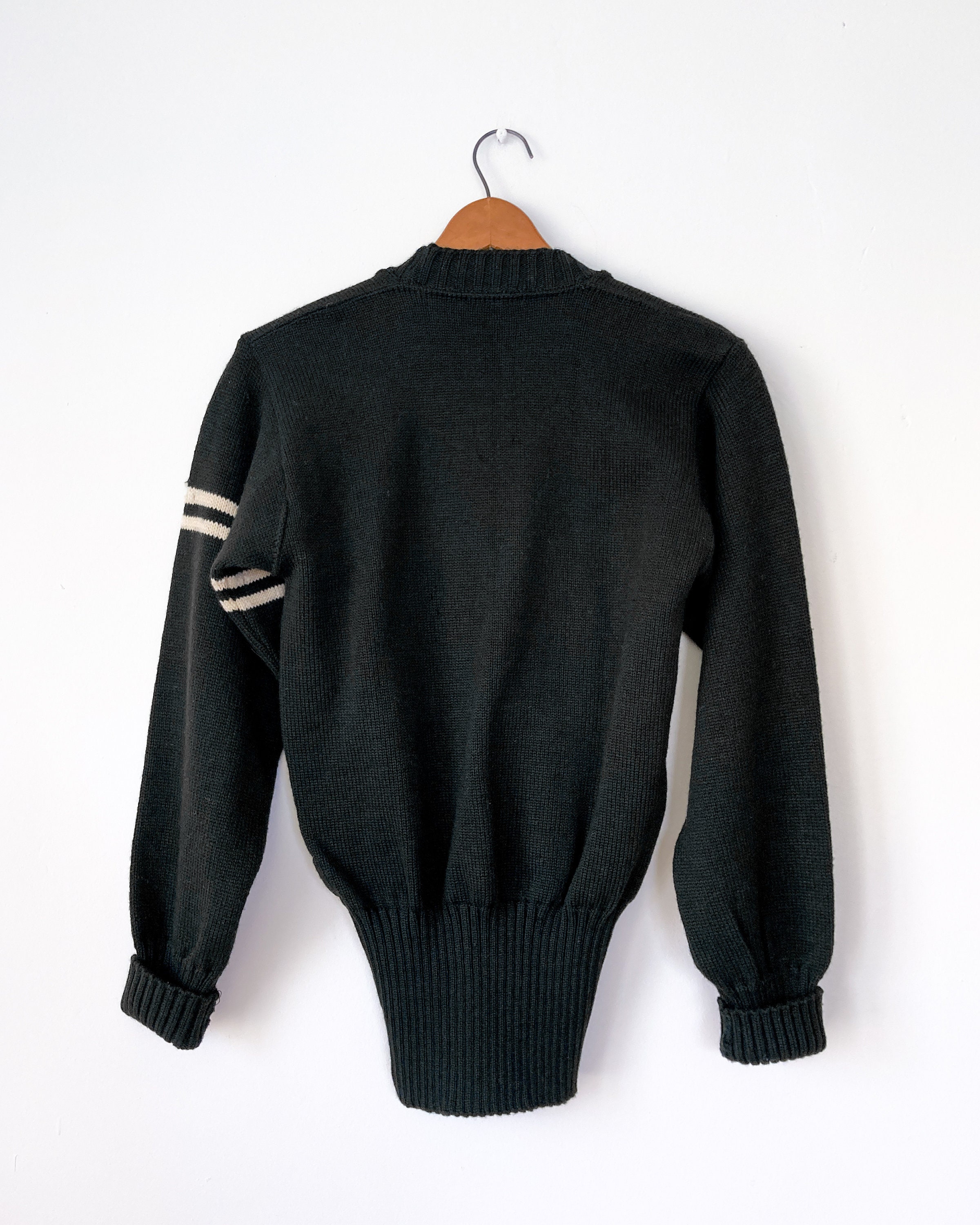 Chenille Letterman Sweater 40s Varsity Sweater Normal - Etsy