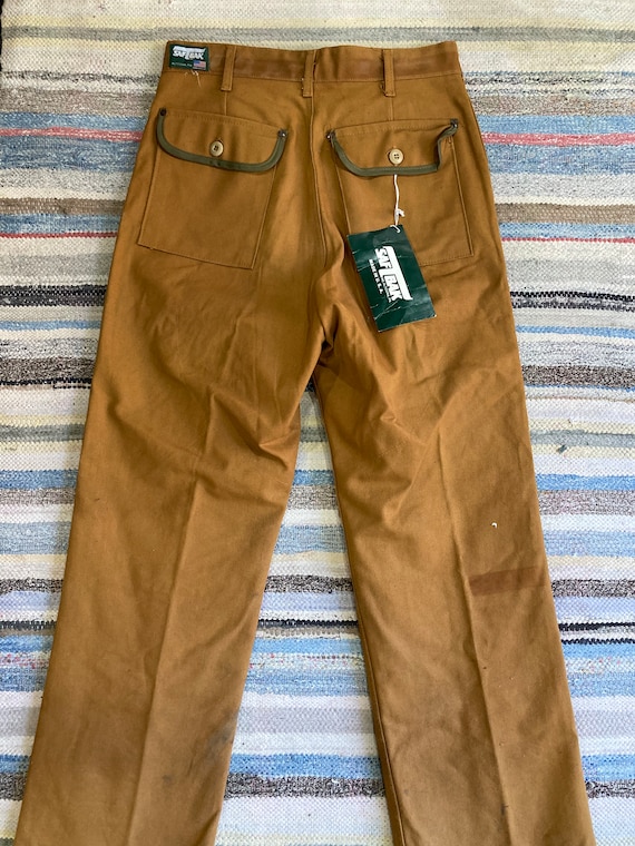 1980s Deadstock Duck Canvas Hunting Pants - image 5