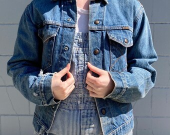 ジャケット・アウター 70s Big Yank 3rd Type Denim Jacket Vintage 1960s 70s Big Yank Selvedge Denim Jacket - Etsy