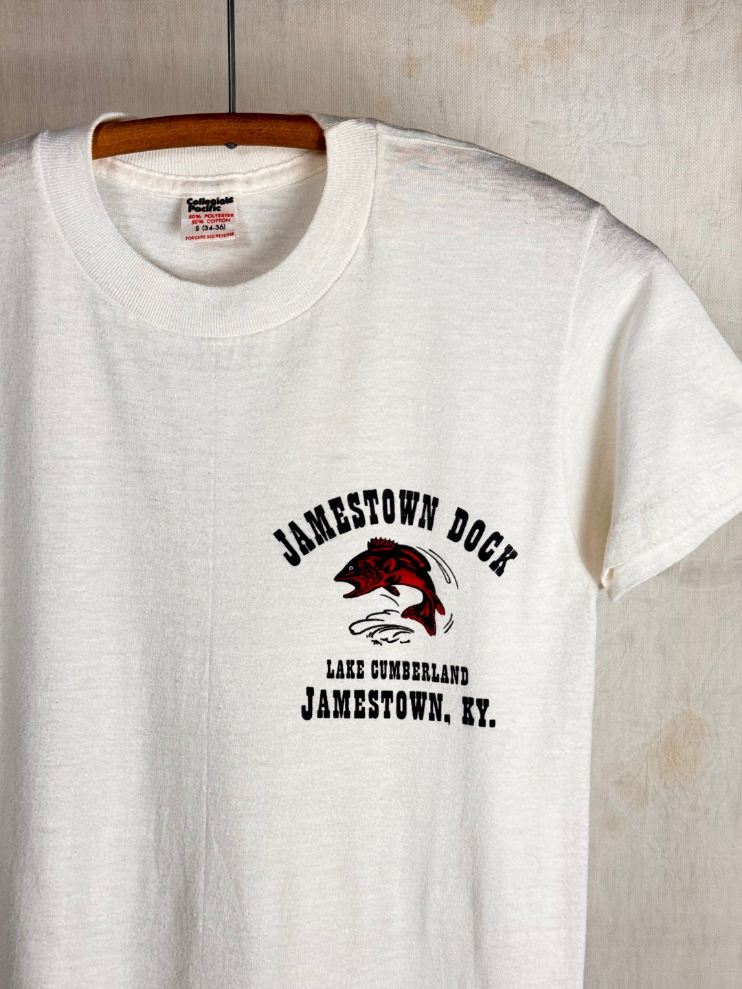 Vintage 1970s 80s Lake Cumberland Kentucky Graphic T Shirt