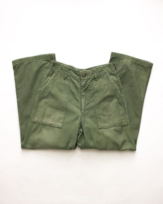 OG 107 - Vietnam Era Cotton Army Fatigue Pants |