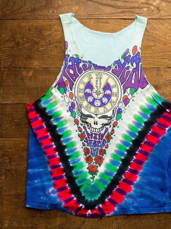 Cutoff Grateful Dead Tshirt | Grateful Dead Tie Dy