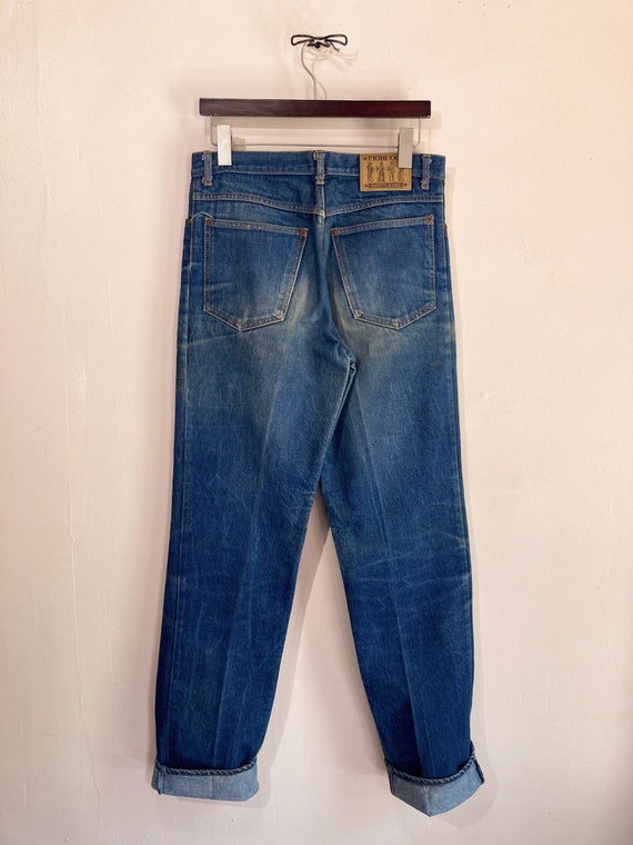 1970s 80s Fiorucci Denim Safety Jeans 30x34 Etsy Hong Kong