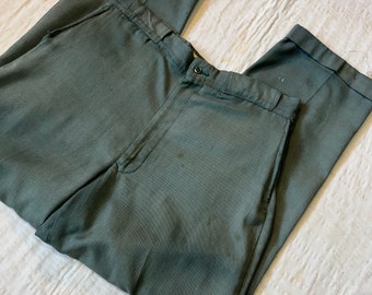 Distressed 1970s 80s Work Pants