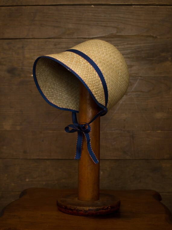 Antique Straw Bonnet | 20s 30s Cloche | Victorian… - image 2