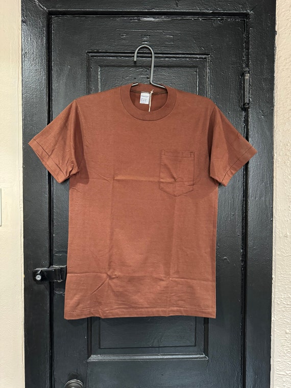 Vintage Deadstock Cinnamon Blank T Shirt - image 1