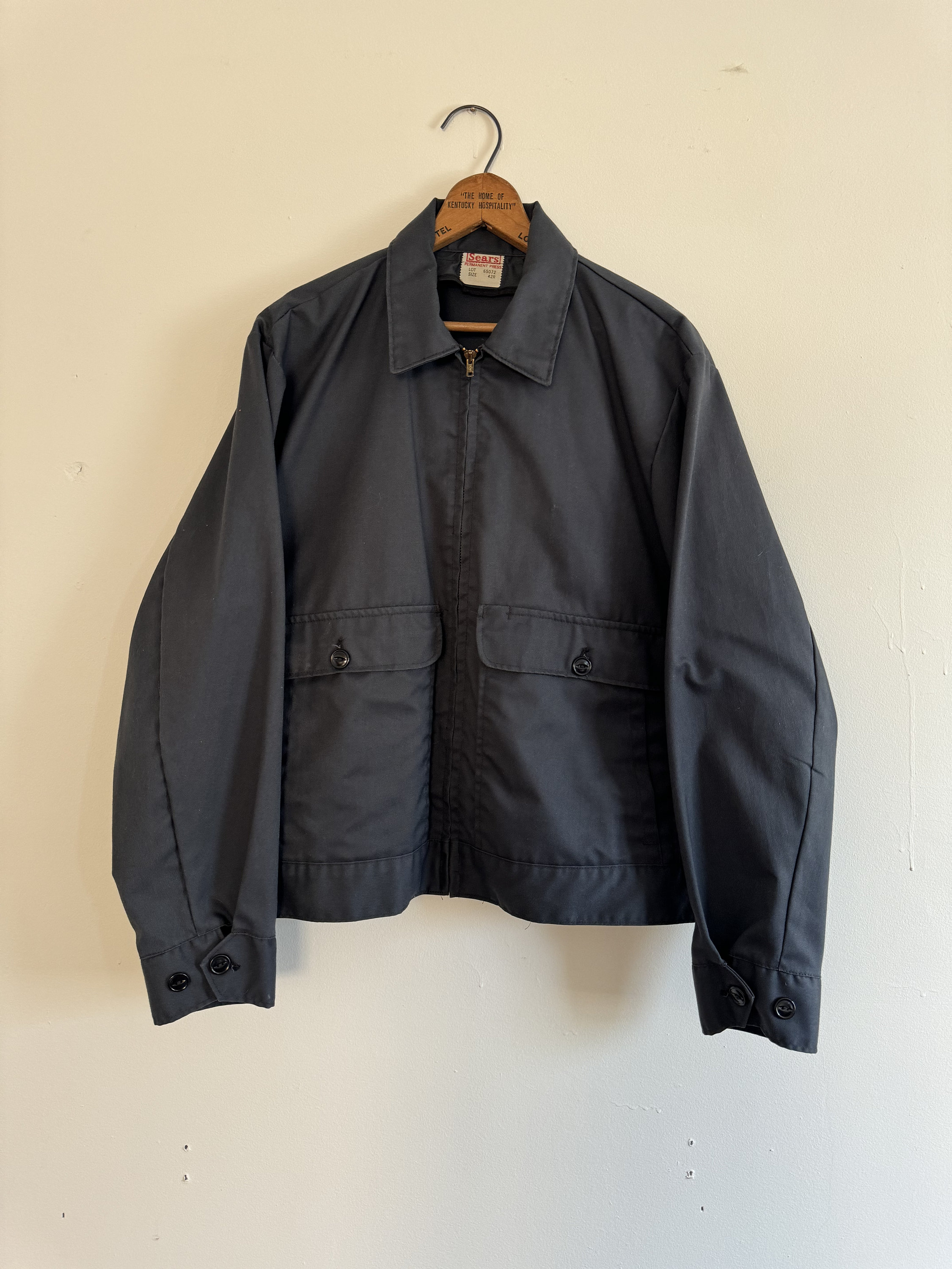 60s USA製 Sears MOUNTAIN CLOTH ワーク ジャケット 60s Sears MOUNTAIN CLOTH Cotton Sateen Work Jacket | Wonder