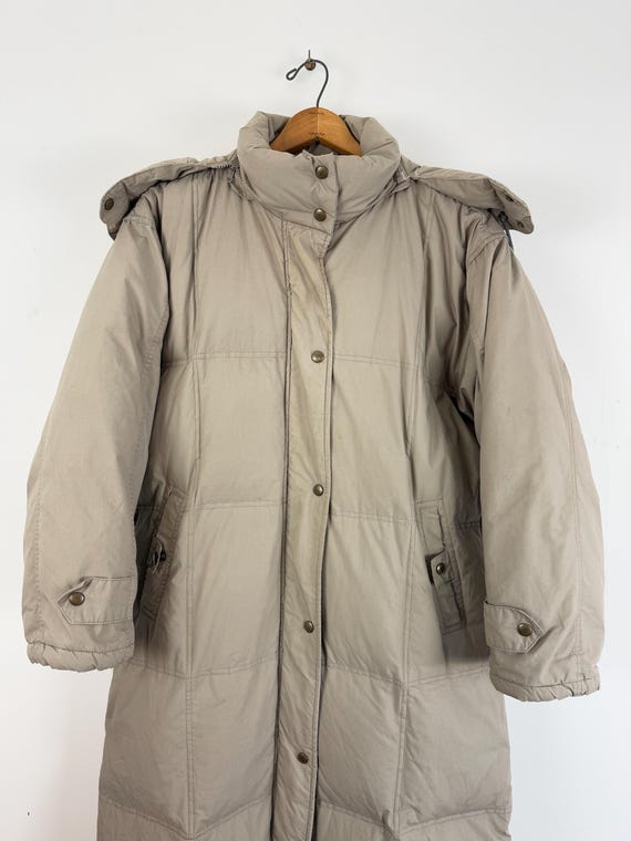 Vintage 1980s Cabela’s Down Filled Long Puffer Jacket | womens medium large