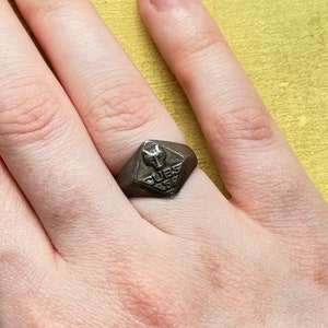 Vintage 1960s 70s Cub Scouts Sterling Silver Ring 5