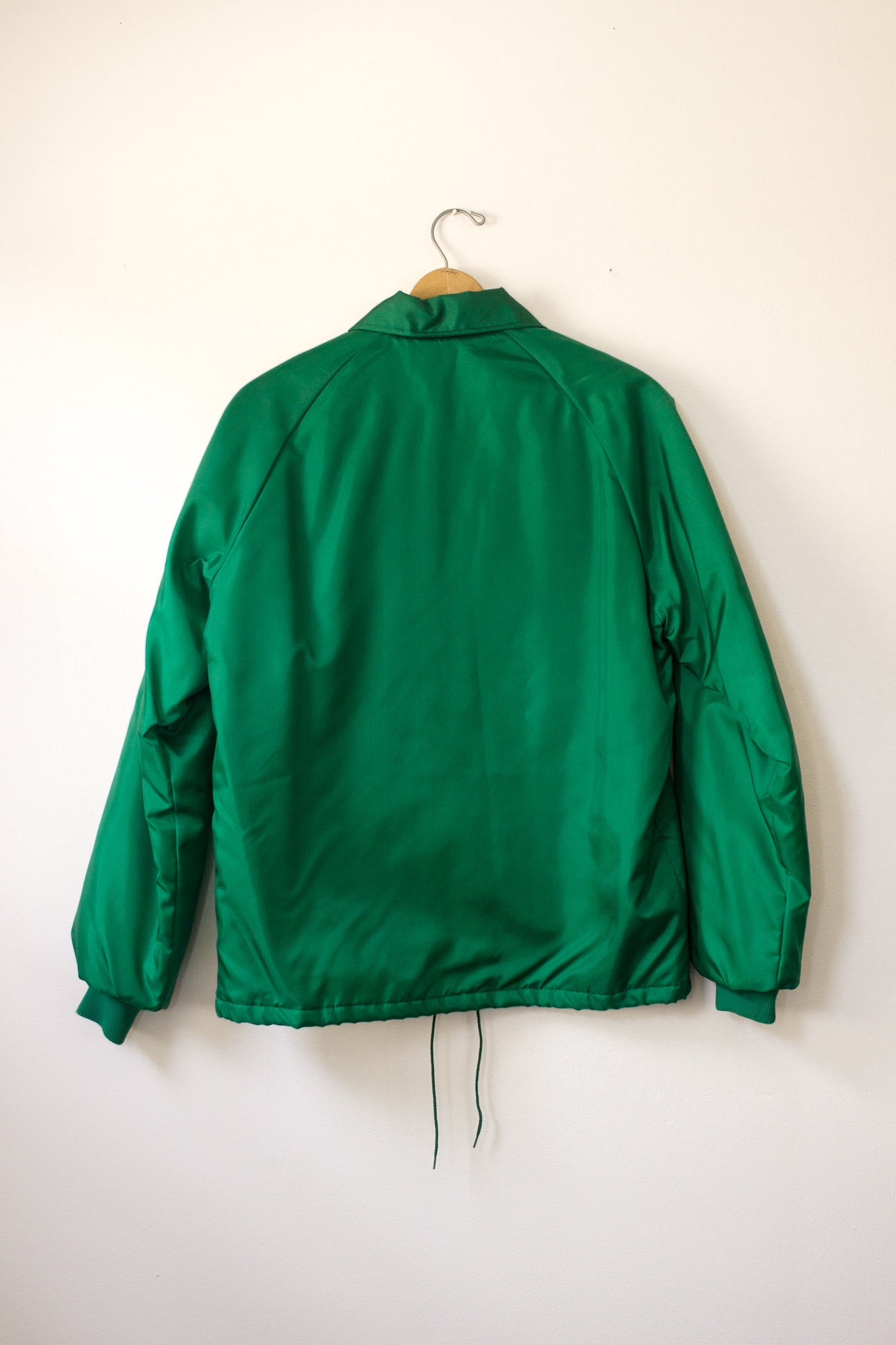 Dekalb - 1970s Nylon Thermal Lined Stadium Jacket by Swingster| 46 chest