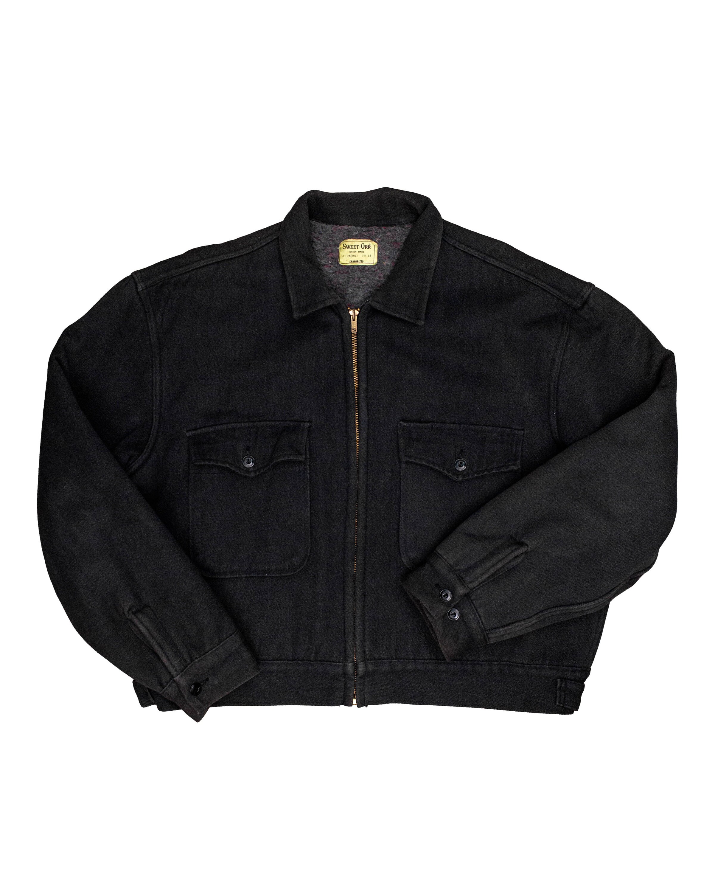 50's Vintage Whipcord JKT Black