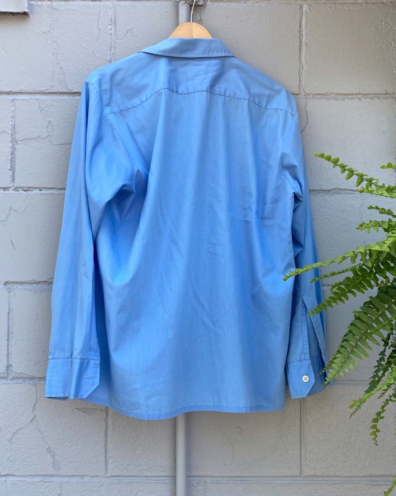 1960s Camp Collar Long Sleeve Shirt - image 6