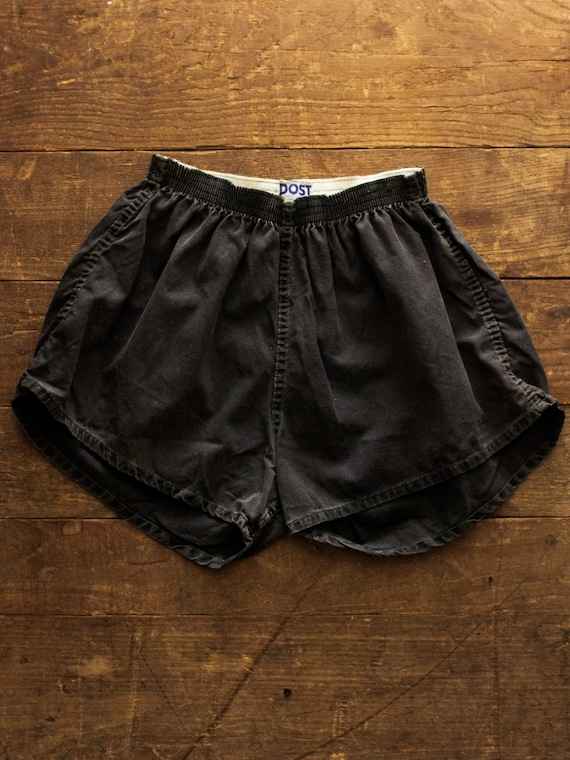 Cotton Gym Shorts | 50s 60s Shorts | Post Vintage