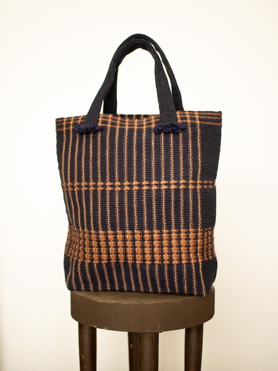 Handwoven Tote Bag | Woven Bag | Hand Loom Bag | R