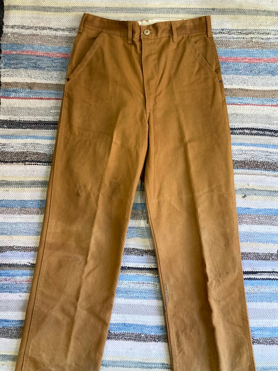 1980s Deadstock Duck Canvas Hunting Pants - image 6