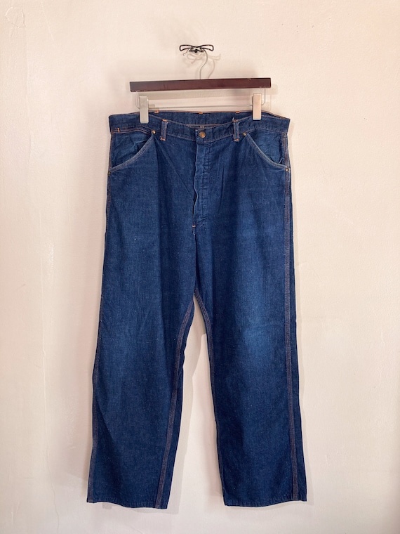 1950s 60s Carpenter Denim Jeans 36