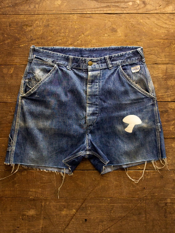 50s Hercules Denim Shorts | 70s Shorts | Vintage M