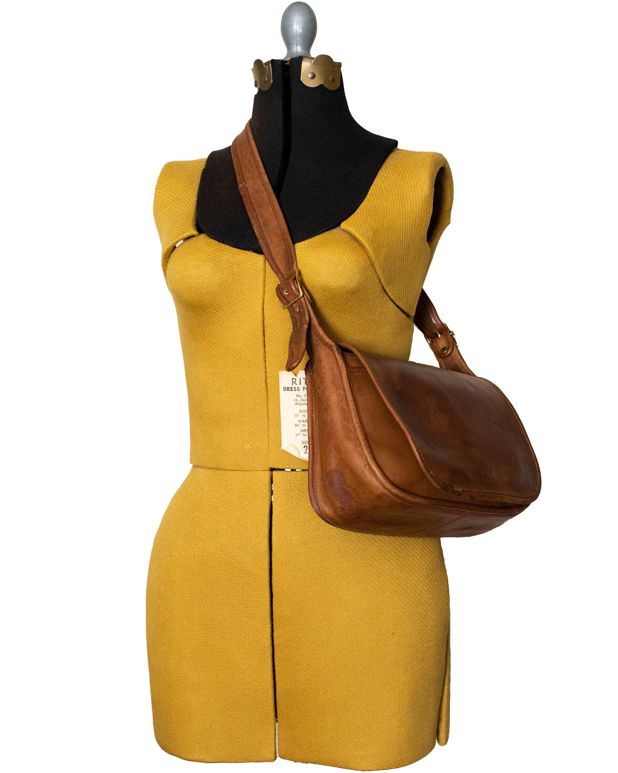 vintage coach saddle bag