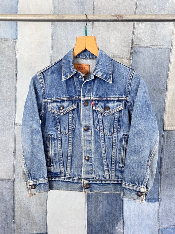 Childrens Vintage Levi’s Distressed Denim Trucker 