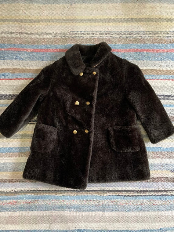 1950s Girls Teddy Coat small 6