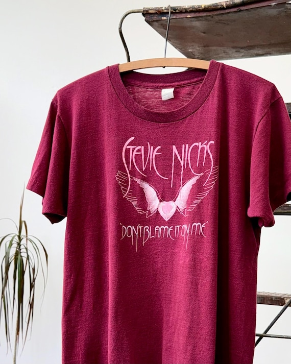 Vintage 1983 Stevie Nicks Wild Heart Band Tour T Shirt