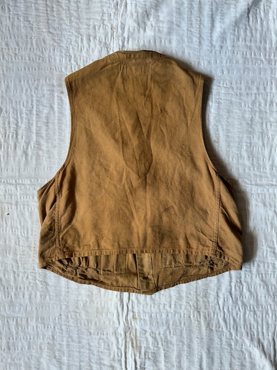 Antique 1930s 40s Drybak Shooting Vest - image 4