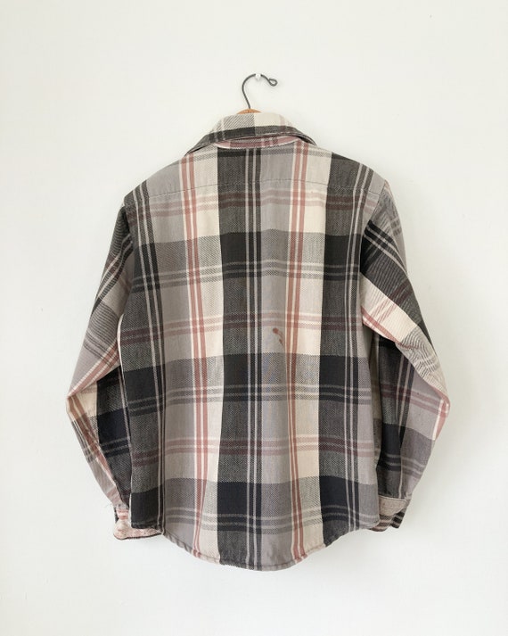 Distressed flannel shirt | Five Brother flannel s… - image 6