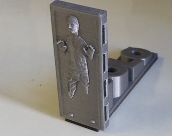 Solo Carbonite Doorstop - Hold The Door 3D Printed Star Wars Doorstop Door Stopper
