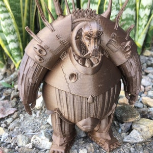 Mondoshawan 5th Element Statue - 3D Printed Film Souvenir & Desktop Trinket