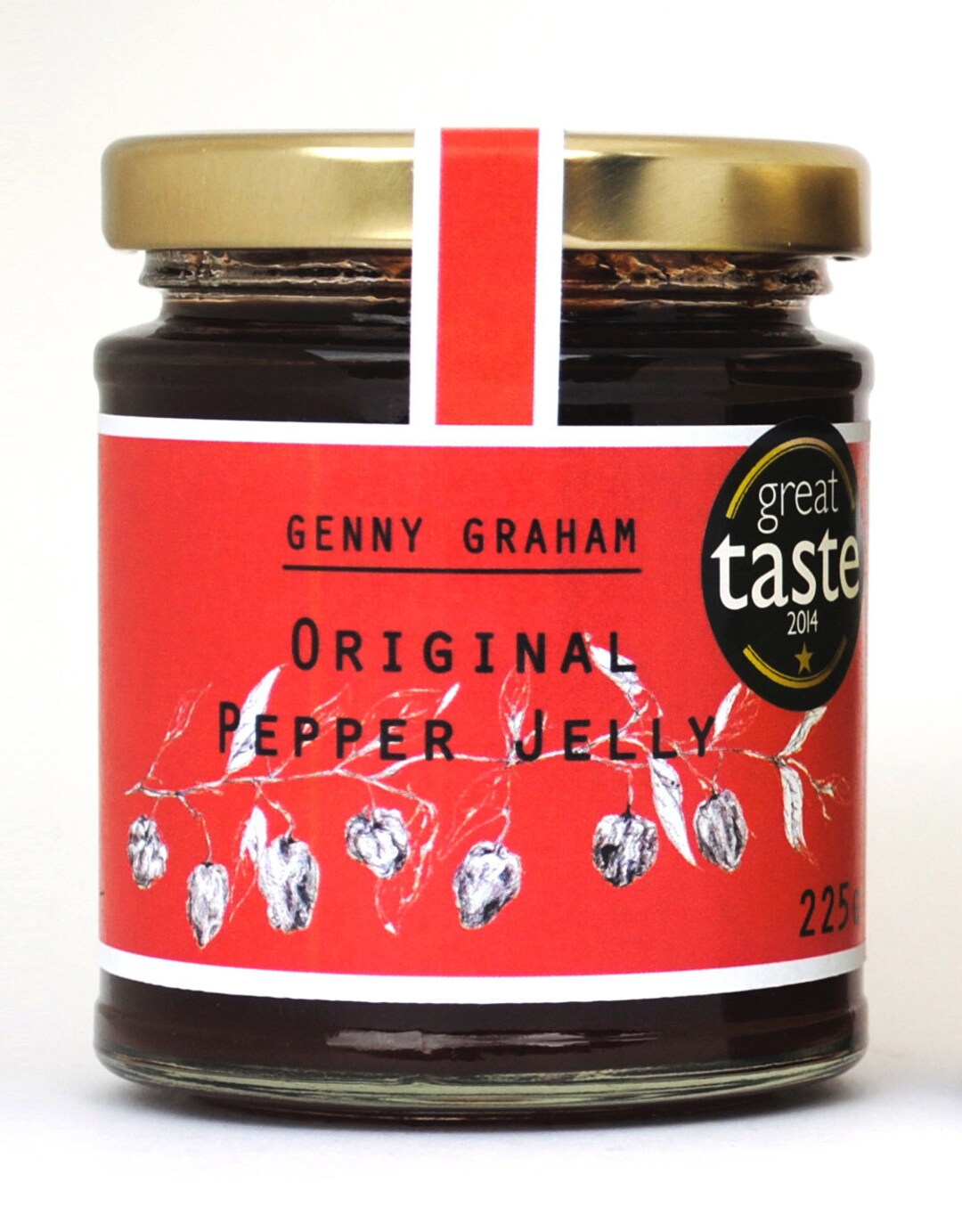 GENNY GRAHAM Original Pepper Jelly 225g Jar Etsy