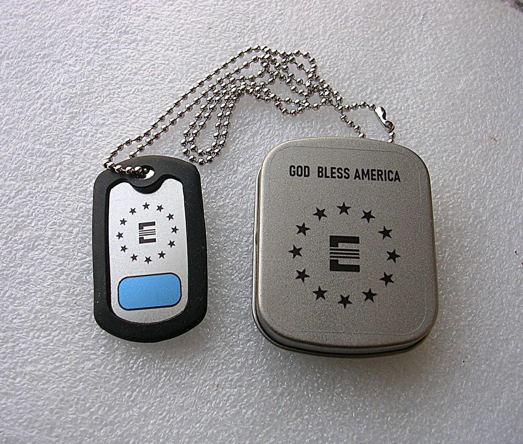 Enclave Dog Tag Holotag Custom Mini Tin Prop Cosplay - Etsy