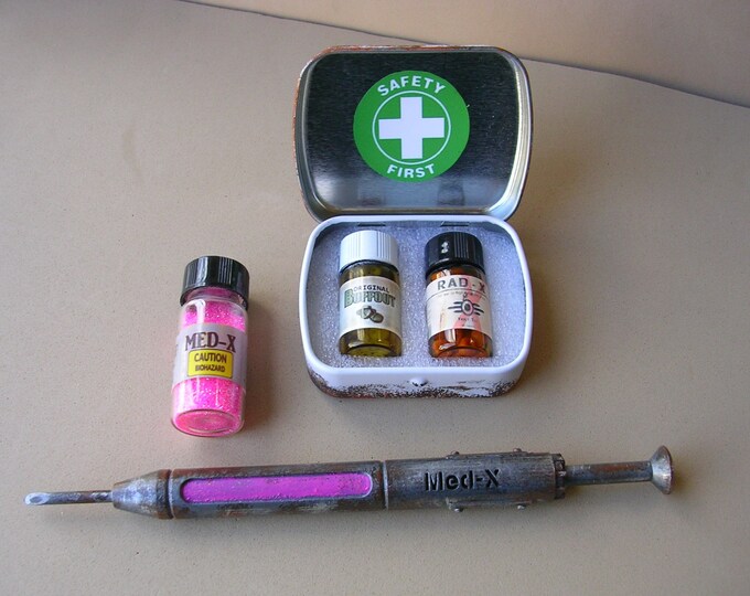 Fallout Medx and Mini Firstaid Kit Buffout Radx Etsy