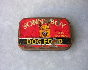 Fallout  DOGMEAT  Stash Box Tin    Gift  Display  Prop  Cosplay
