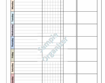 weight loss planner etsy