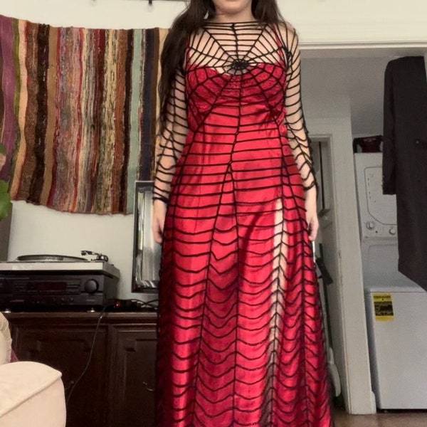 Spider Web Dress PATTERN PDF with video tutorial (not the physical item!)