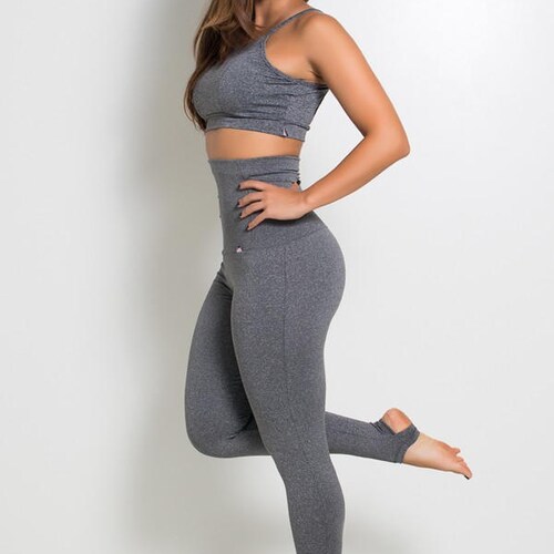 High Rise High Waisted Stirrup Leggings 