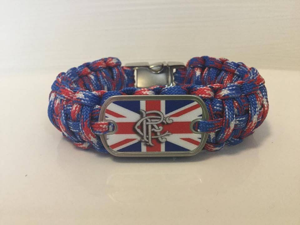 Rangers Poppy Paracord Bracelet 