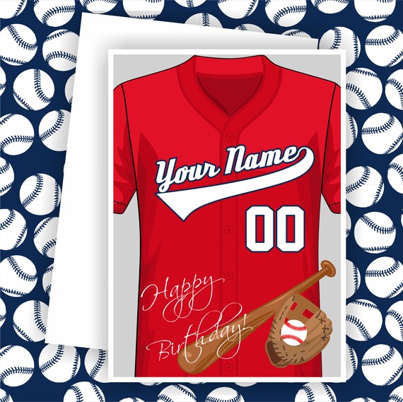 washington nationals personalized jersey