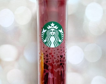 Starbucks Valentine Tumbler, Starbucks Hearts Tumbler, Starbucks Cup, Starbucks Tumbler, Starbucks 2022 Tumbler, Starbucks Personalized