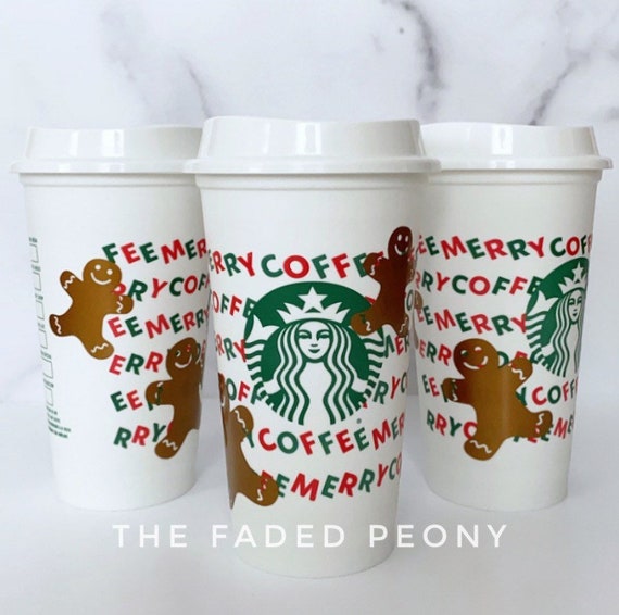 Starbucks Cup, Starbucks Tumbler, Personalized Starbucks Cup, Starbucks  Gingerbread Cup, Holiday Cup, Starbucks Christmas Cup,