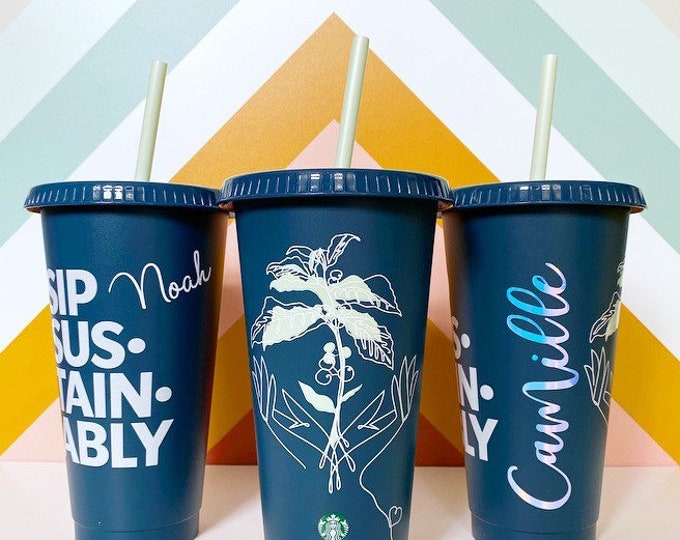 Starbucks Earth Day Cup, Starbucks 2022 Cup, Starbucks Tumbler, Starbucks Cup, Personalized